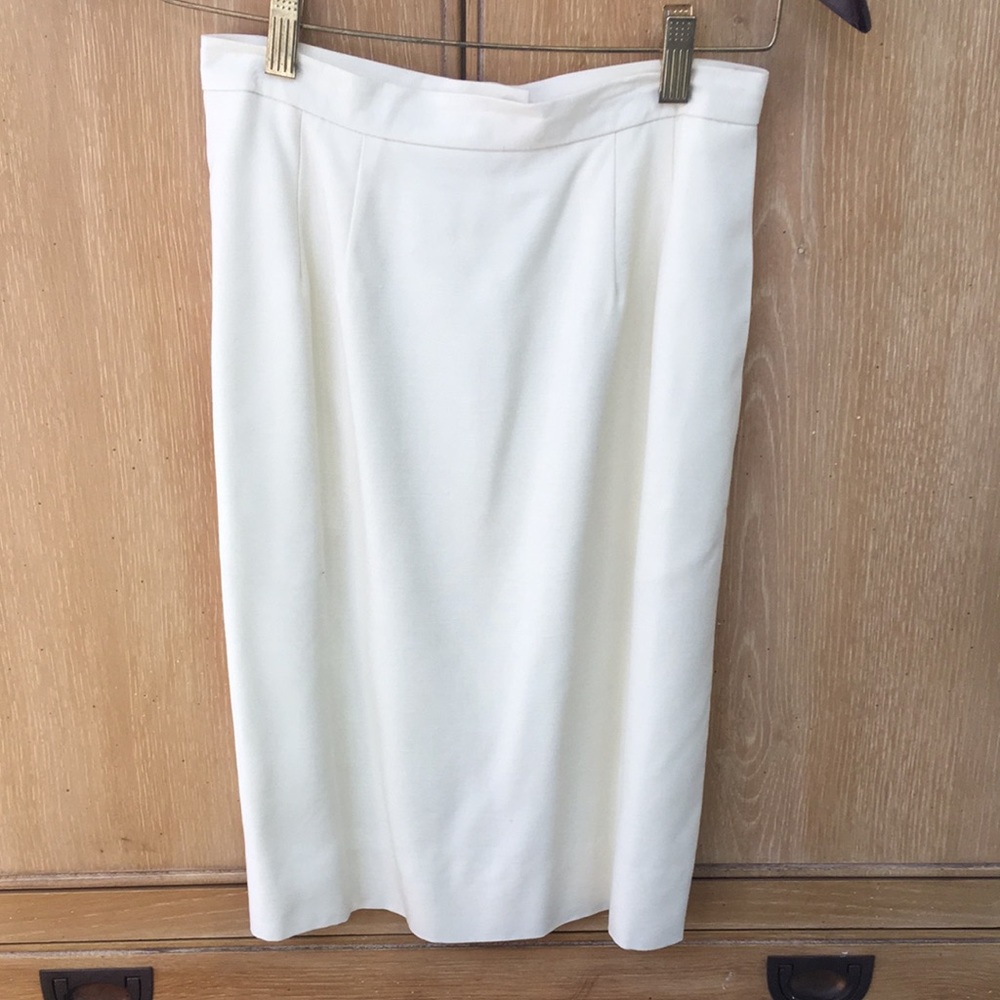 Vintage Cream Color 2 Piece Suit Size 6P - Picture 6 of 6